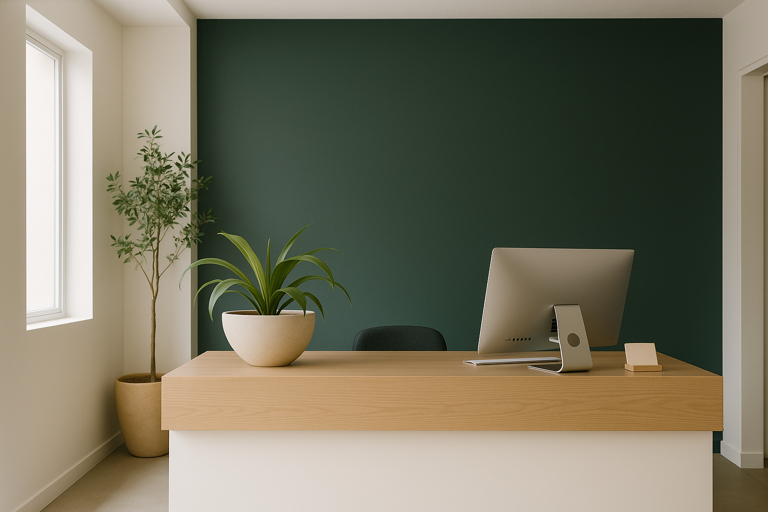 AI receptionist interface on a desktop screen representing smith ai receptionist alternatives for Australian businesses
